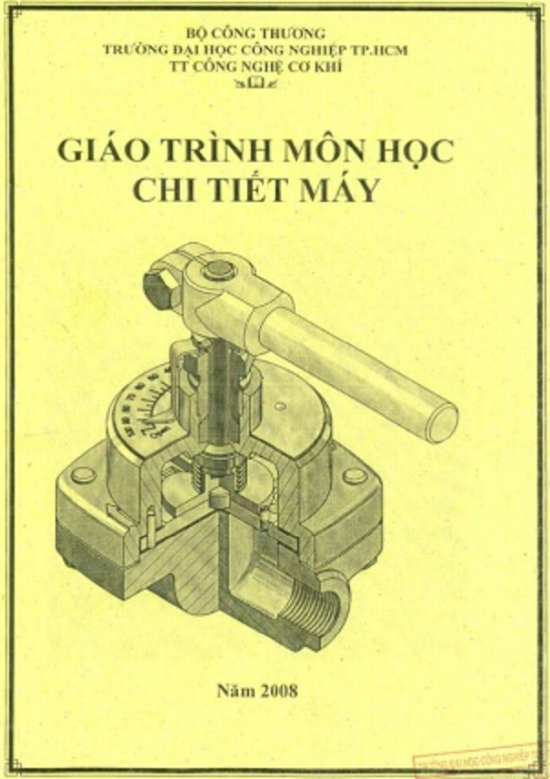 ĐHCN.Giáo Trình Chi Tiết Máy - Nhiều Tác Giả, 187 Trang