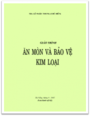 ĐHQG.Ăn Mòn Và Bảo Vệ Kim Loại - Trịnh Xuân Sén, 183 Trang