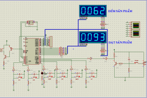 Mạch đếm sản phẩm sử dụng IC số