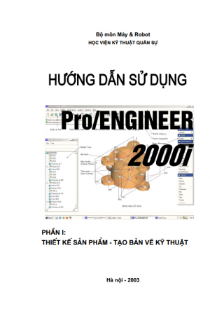 Hướng Dẫn Sử Dụng Pro-Engineer 2000i - Nhiều Tác Giả, 163 Trang