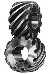 Crossed helical gear - bánh răng trụ xoắn