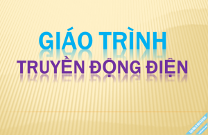 Giáo Trình Truyền Động Điện